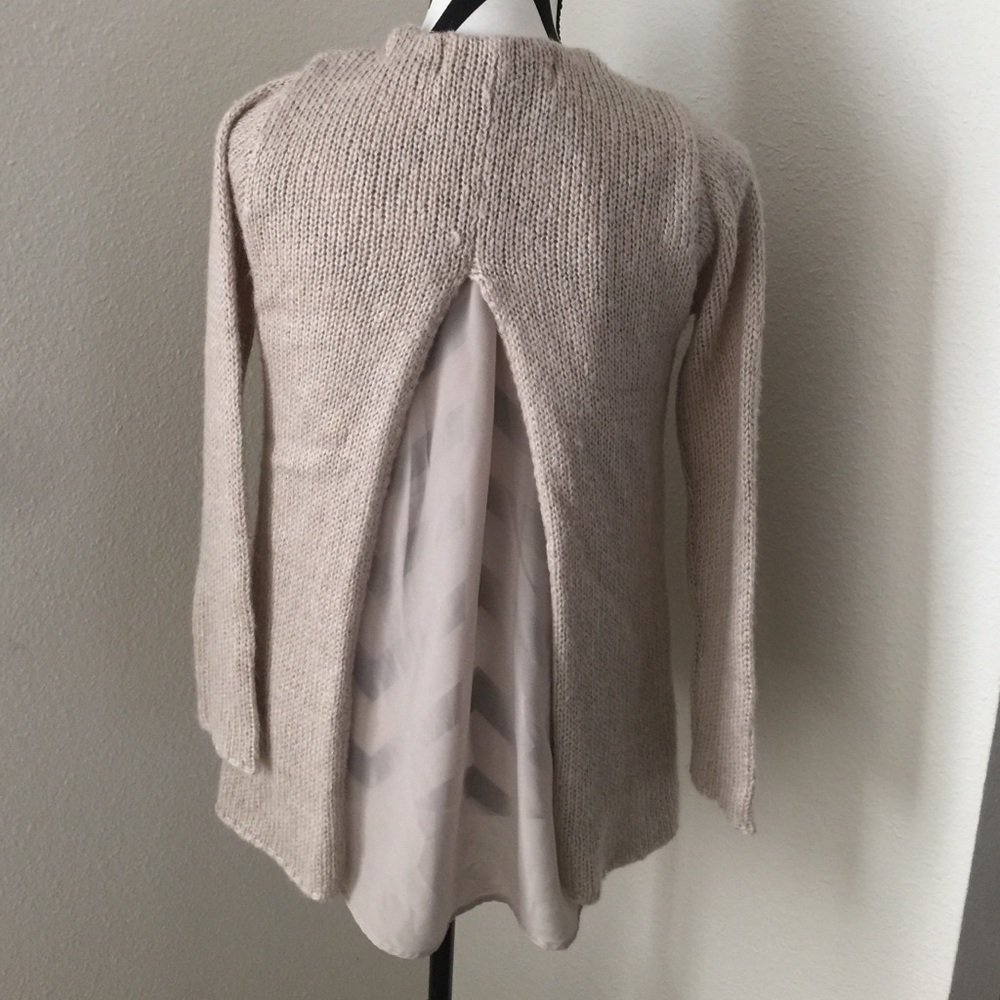 Zara sexy back sweater